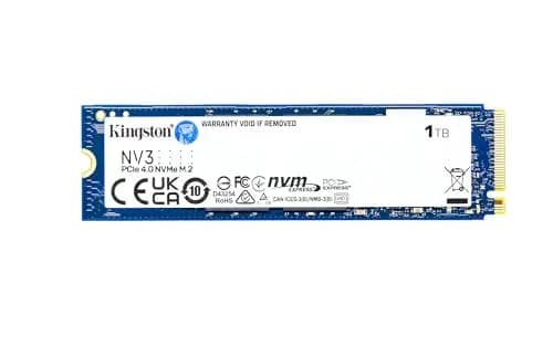 Kingston NV3 NVMe PCIe 4.0 SSD Interne 1To M.2 2280-SNV3S/1000G
