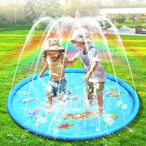 LURNODY Tapis Arroseur Enfant