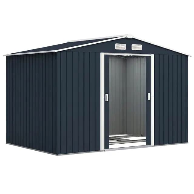 Outsunny Abri de Jardin Acier XXL