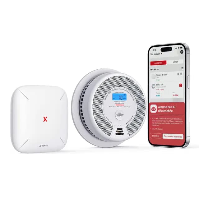 X-Sense SC07-MR11 Détecteur de Fumée et CO
