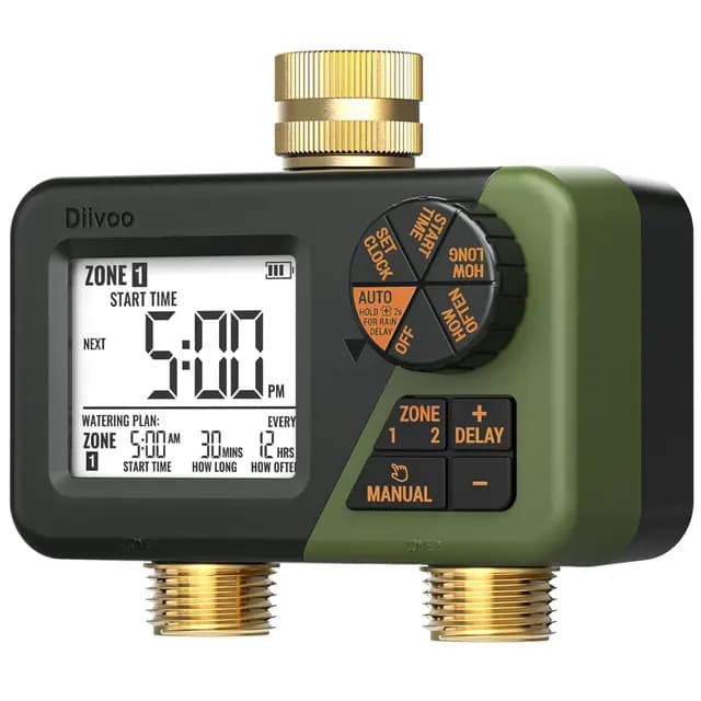 Diivoo DI-WT21M2 Programmateur Arrosage