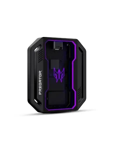 Predator Acer GP30 Disque SSD Externe 1 to, jusqu'à 2000 Mo/s en Lecture, avec éclairage RGB Dynamique pour Smartphones, tablettes, PC et PS5