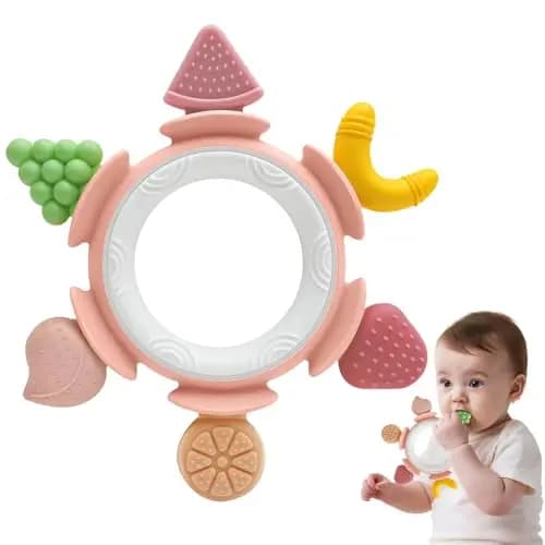 AiTuiTui Anneau de Dentition Silicone