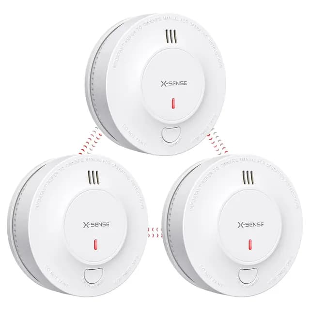 X-Sense SD19-W Détecteur de fumée interconnecté