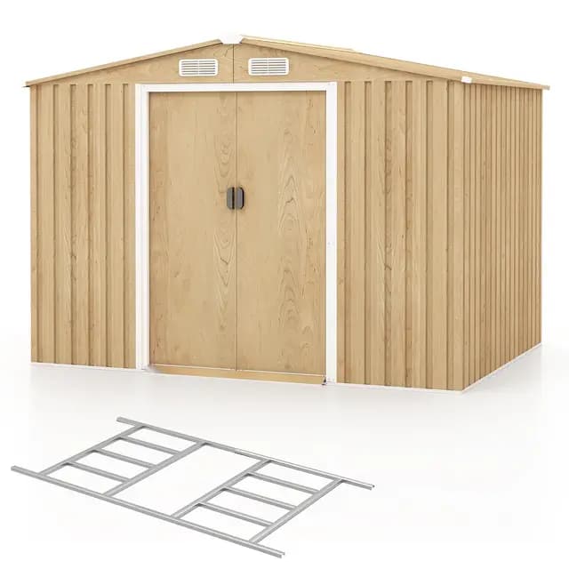 COSTWAY Abri de Jardin Métallique