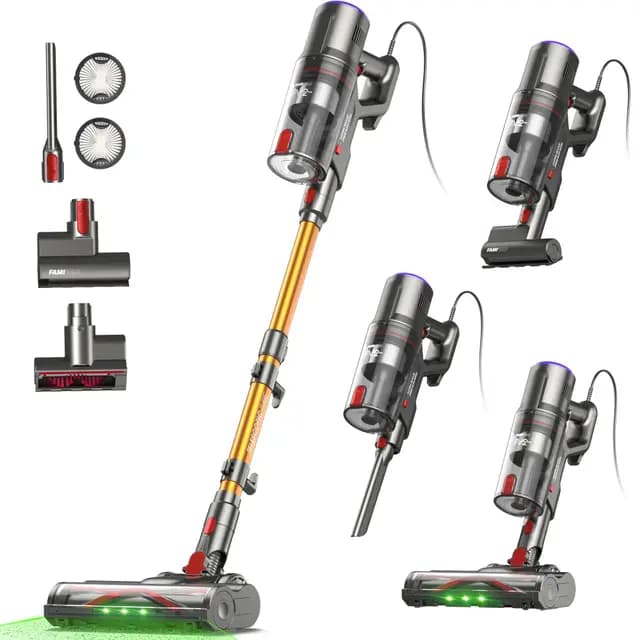 FAMIVAC FV2 Aspirateur Balai