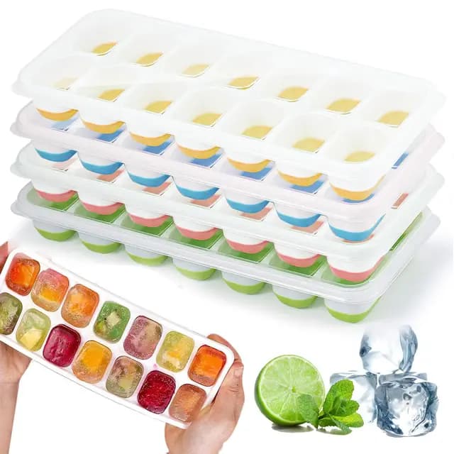 Woobroo Moule à glaçons en silicone