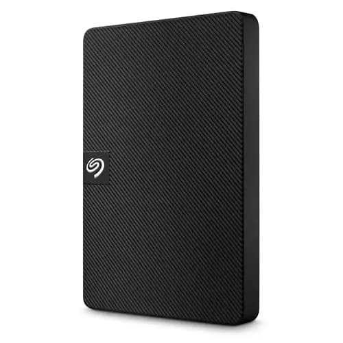 Seagate Expansion, 1 TB, External Hard Drive HDD, 2.5 Inch, USB 3.0, PC & Notebook, 2 Years Rescue Services (STKM1000400)