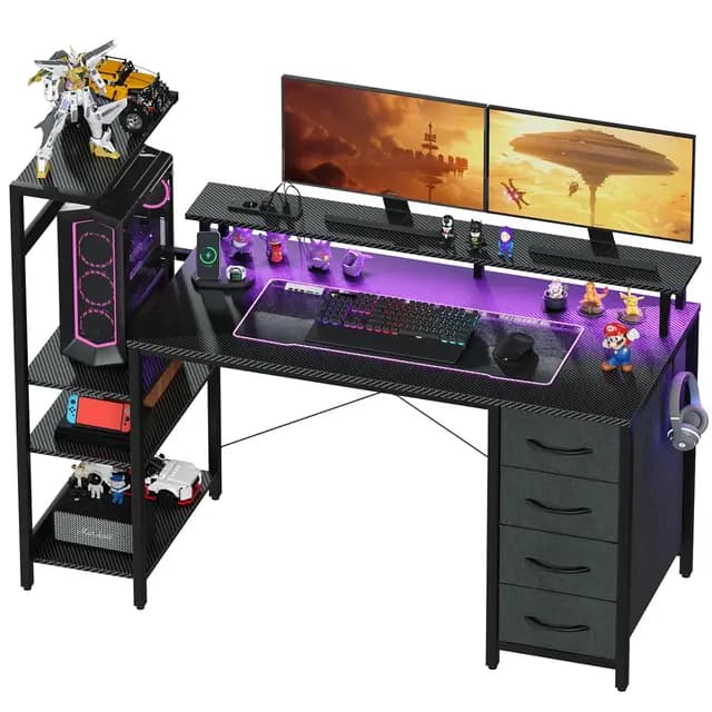 YOUDENOVA Bureau Gaming LED