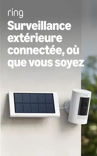 Ring Stick Up Cam Caméra extérieure solaire
