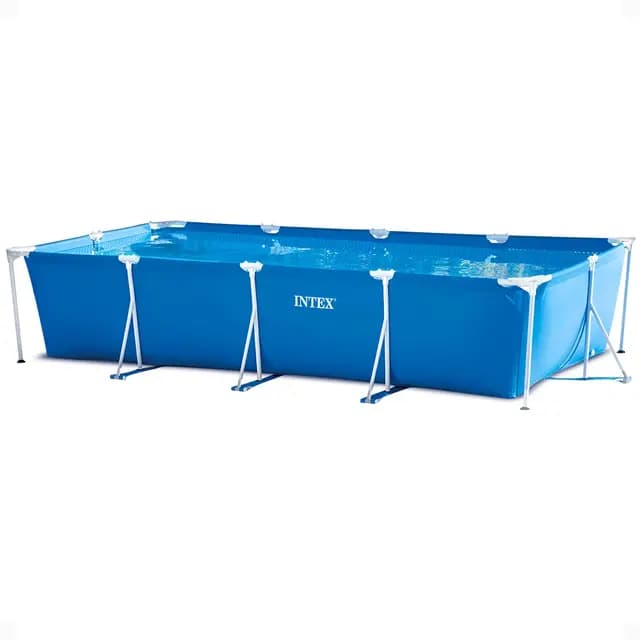 Intex Metal Frame Junior Piscine Rectangulaire