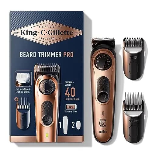 King C. Gillette Pro Tondeuse barbe sans fil