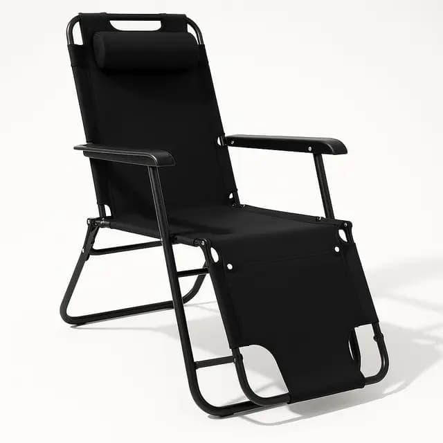 Springos Chaise Longue Jardin Pliable