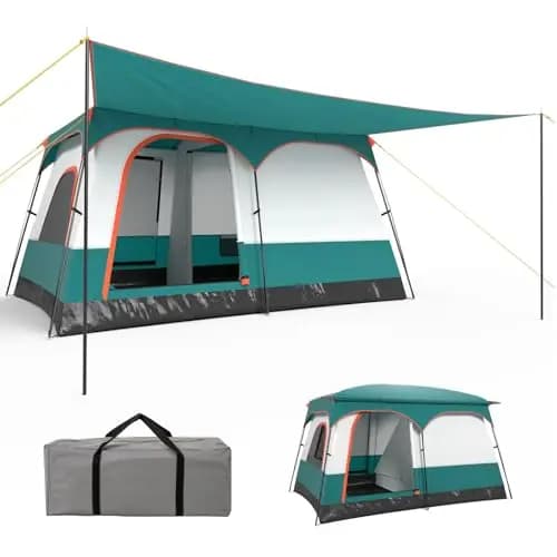 GYMAX Tente Camping Grande
