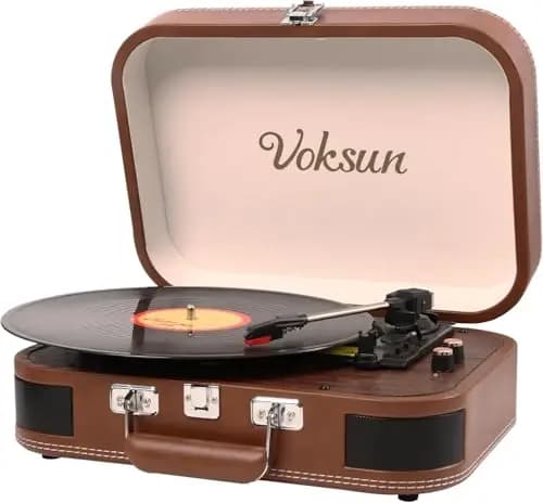 VOKSUN S300 Platine Vinyle Portable