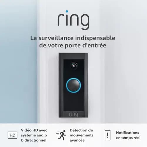 Ring Sonnette vidéo filaire