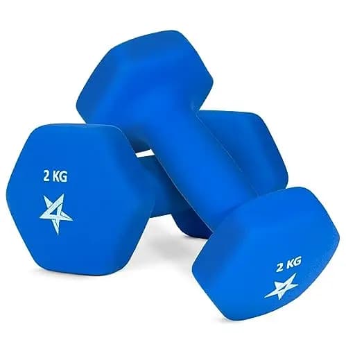 Yes4All Haltères Néoprène 2kg