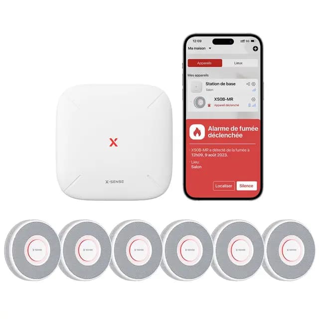 X-Sense XS0B-MR61 Détecteur de fumée connecté