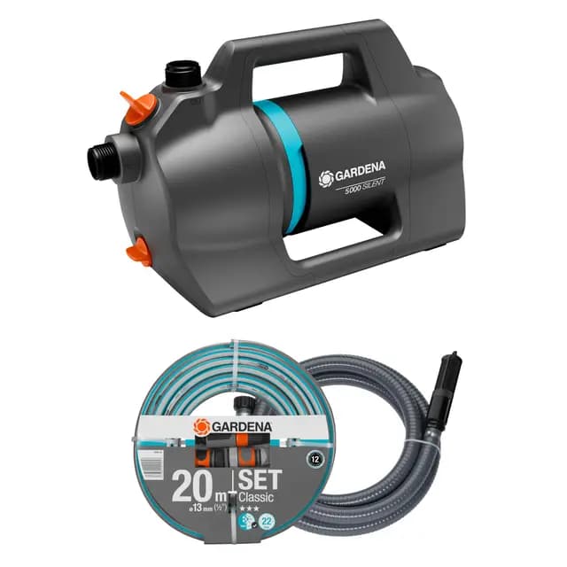 Gardena 5000 Silent Pompe de jardin