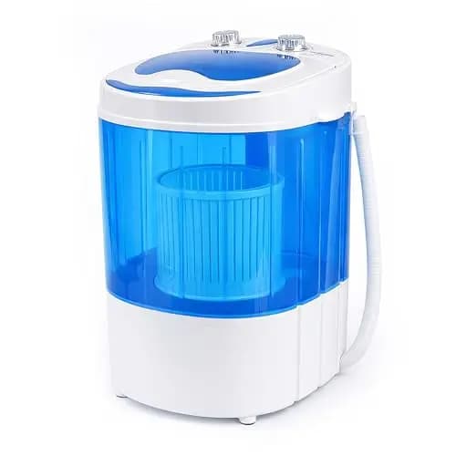 WilTec Mini Lave-linge Camping Semi-automatique 3 kg