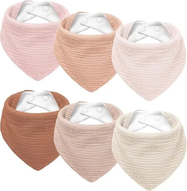Susurration Bavoirs Bandana 6 Pack