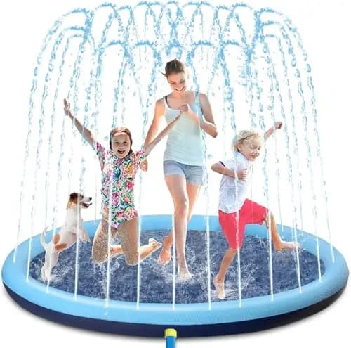 BUOAZR Tapis de Jet d'eau Enfant