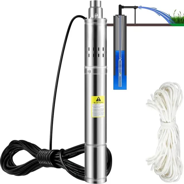 VEVOR Pompe Immergée 2100 L/h