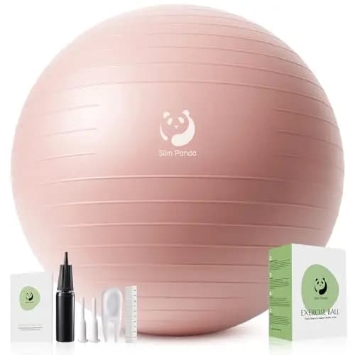 Slim Panda Ballon de Gymnastique 75cm