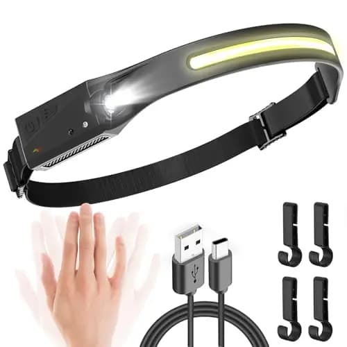 UNBON Lampe Frontale LED Rechargeable