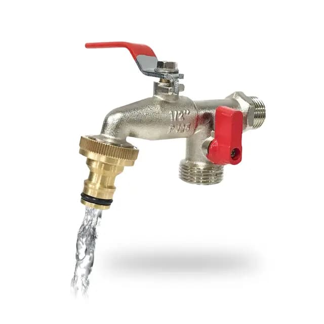 Aqua Control G6354 Robinet de Jardin Double Sortie