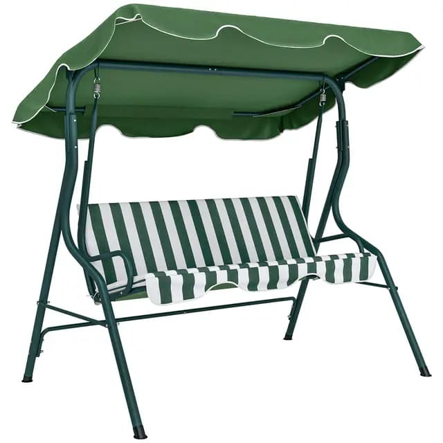 Outsunny Balancelle Jardin 3 Places
