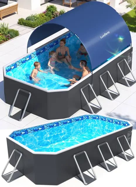 Luxfero Piscine Tubulaire Rectangulaire