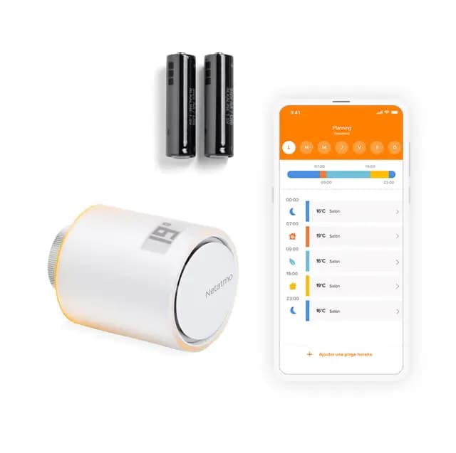 Netatmo Tête Thermostatique Connectée