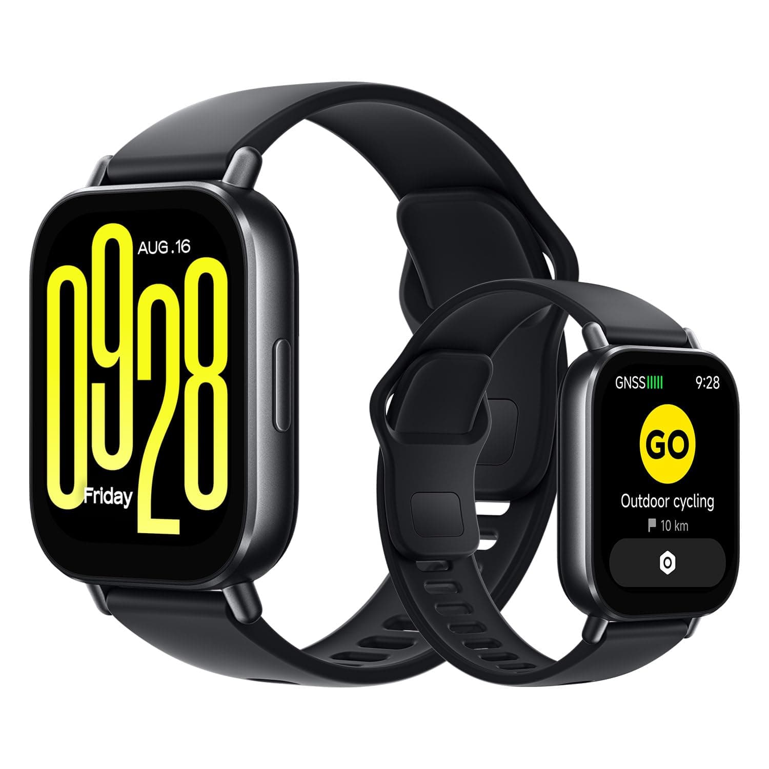 XIAOMI Redmi Watch 5 Active – Montre connectée Fitness, écran LCD 51mm, 18j autonomie, appels Bluetooth, 140+ Modes Sport, Suivi du Sommeil, 5ATM, GPS, Android & iOS, Noir – Image 1