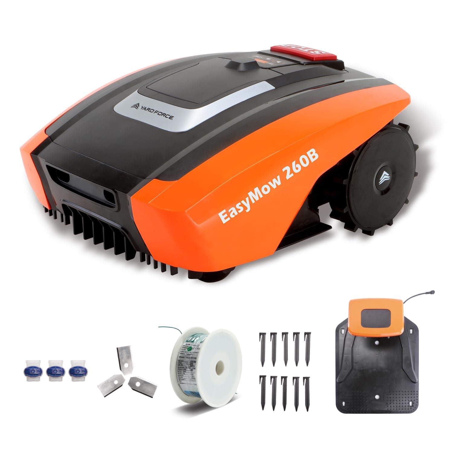 Yard Force Robot Tondeuse Easymow 260B pour Jardins jusqu'à 260m².