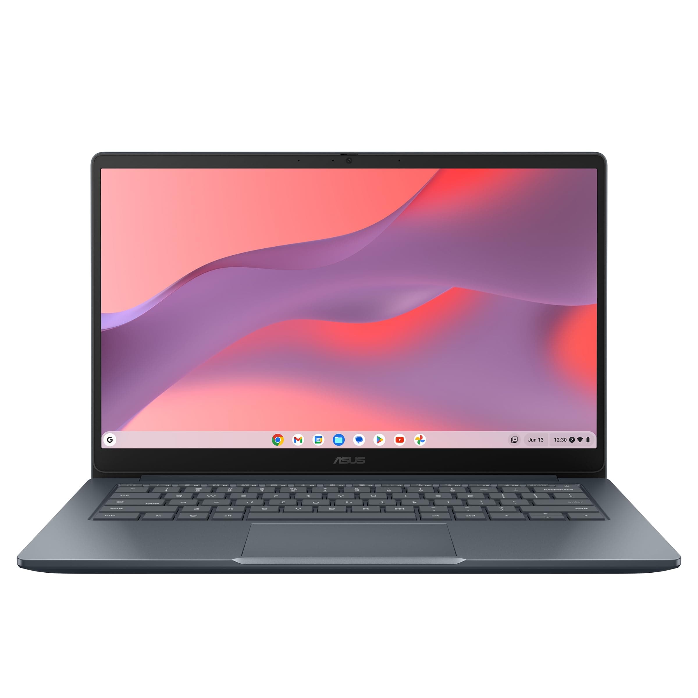 ASUS Chromebook Plus CX1405CTA-S60060 14 Pouces FHD 60Hz Pc Portable (Intel Core 3-N355 Processeur 3.9 GHz, 8GB LPDDR5, 128G eMMC, Intel UHD Graphics) ChromeOS – Clavier AZERTY – Image 1