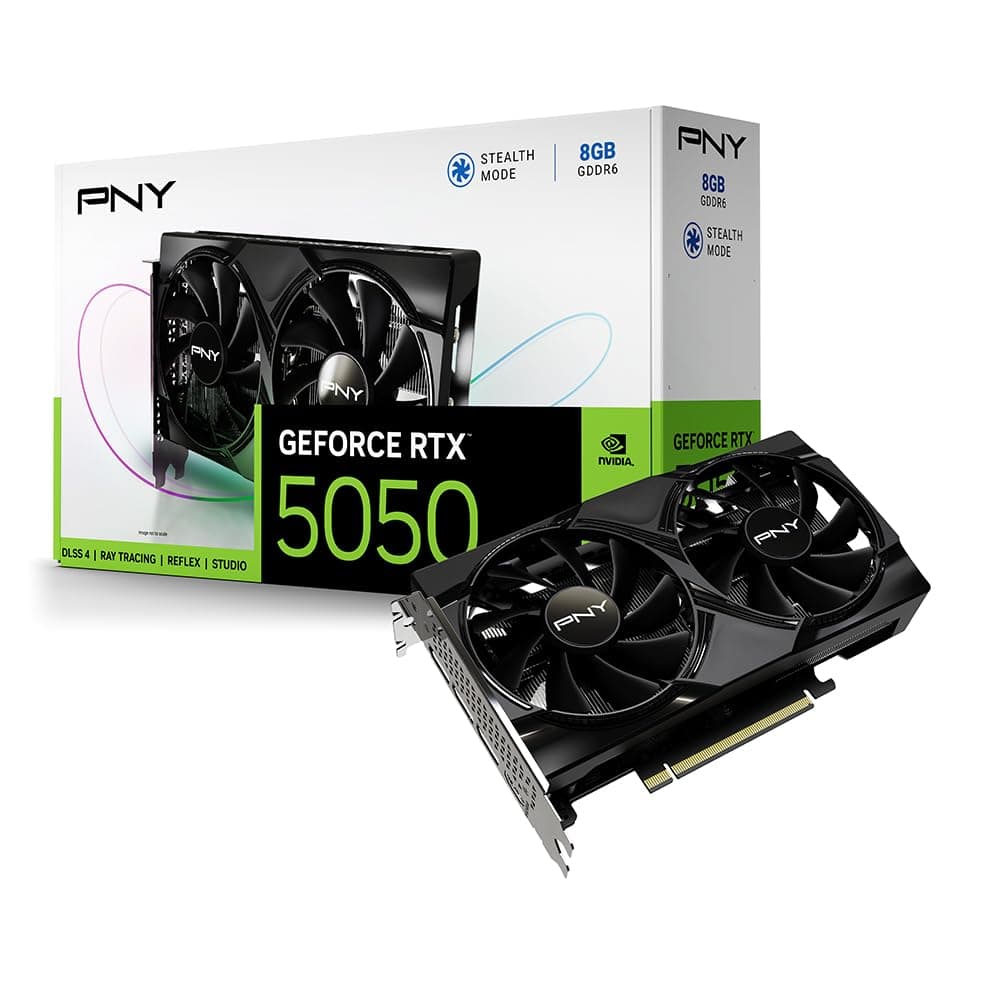 PNY Geforce RTX 5050 8GB Dual Fan DLSS 4 – Image 1