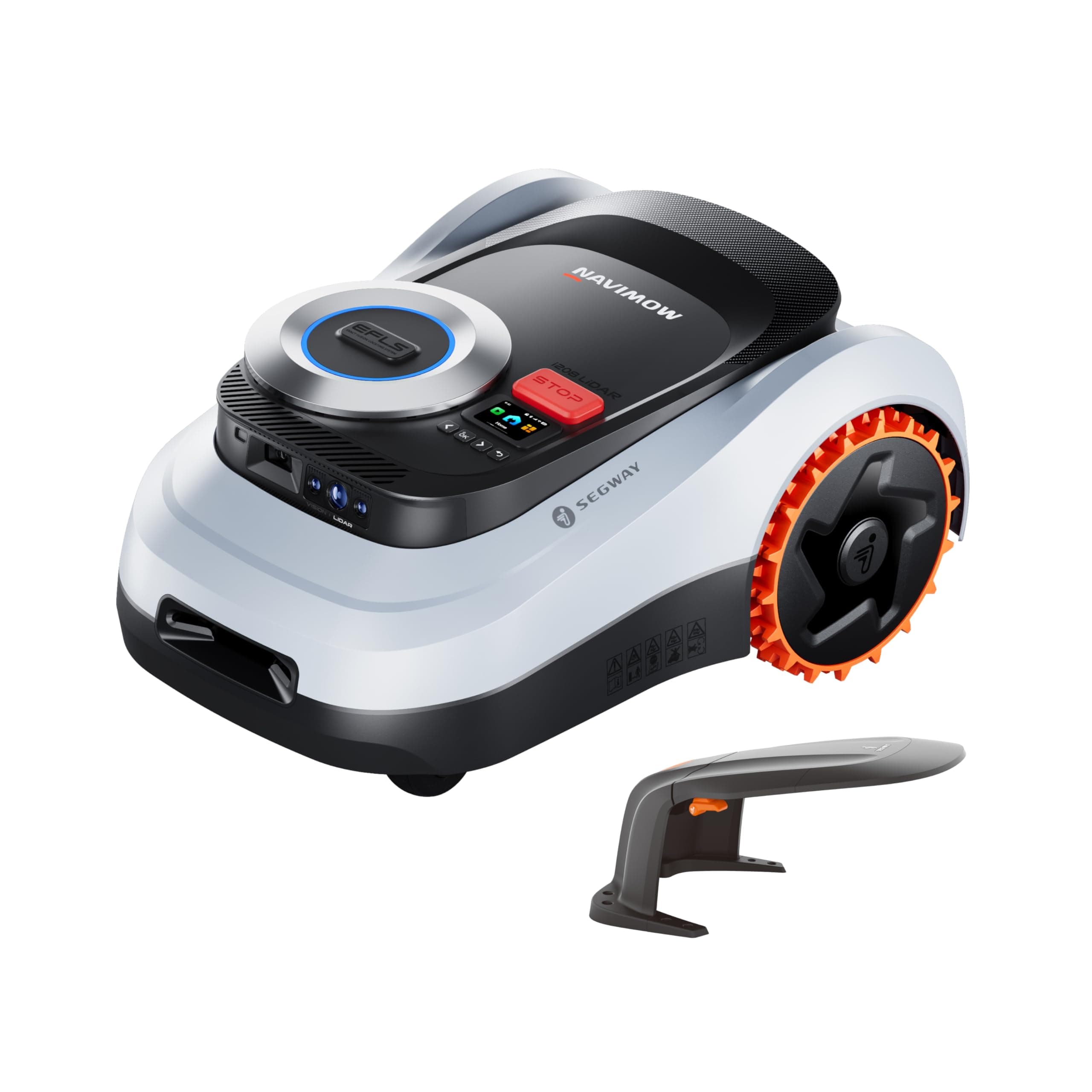 Segway Navimow i208 LiDAR Robot Tondeuse pour 800m² avec Garage M