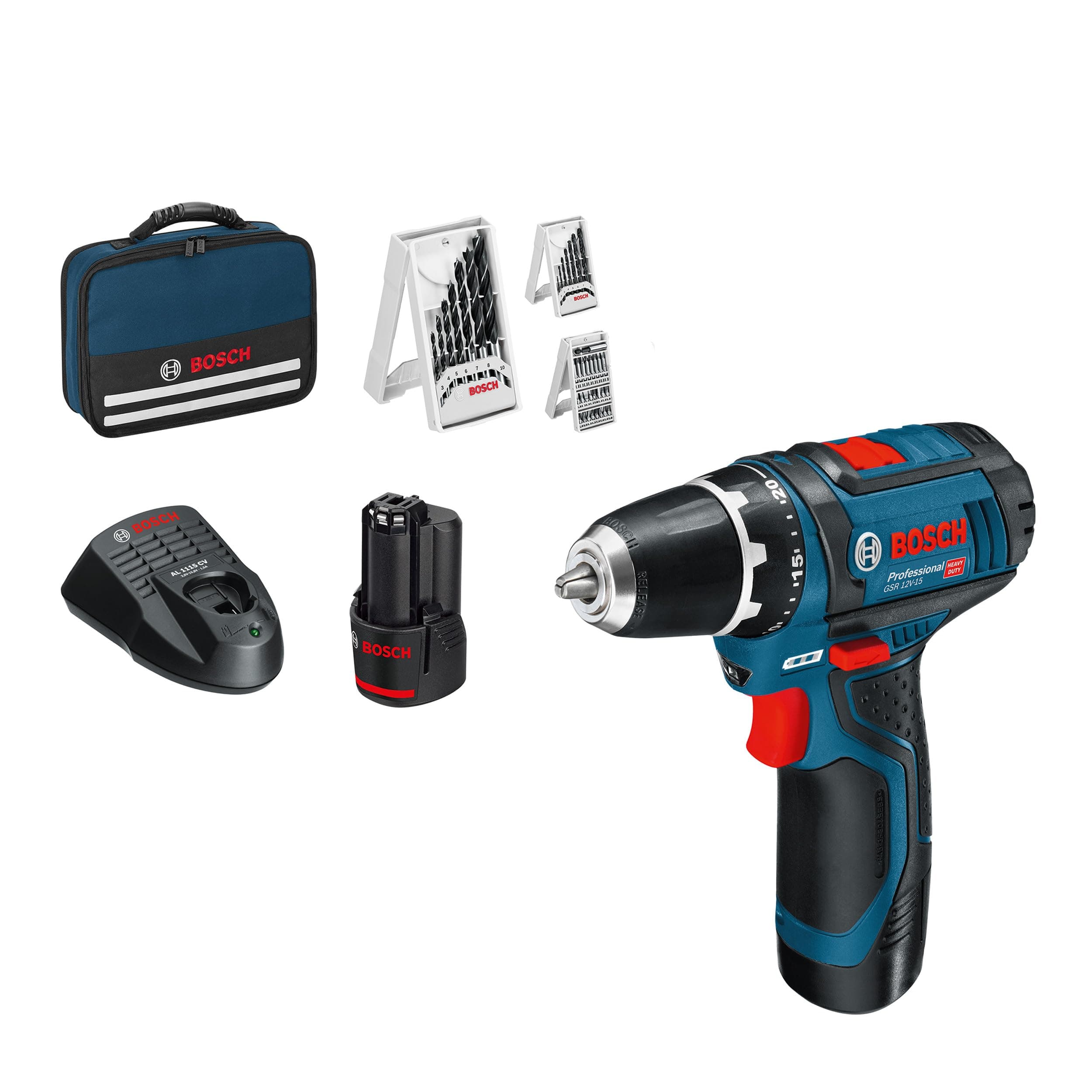 Bosch Professional 12V System perceuse-visseuse sans-fil GSR 12V-15