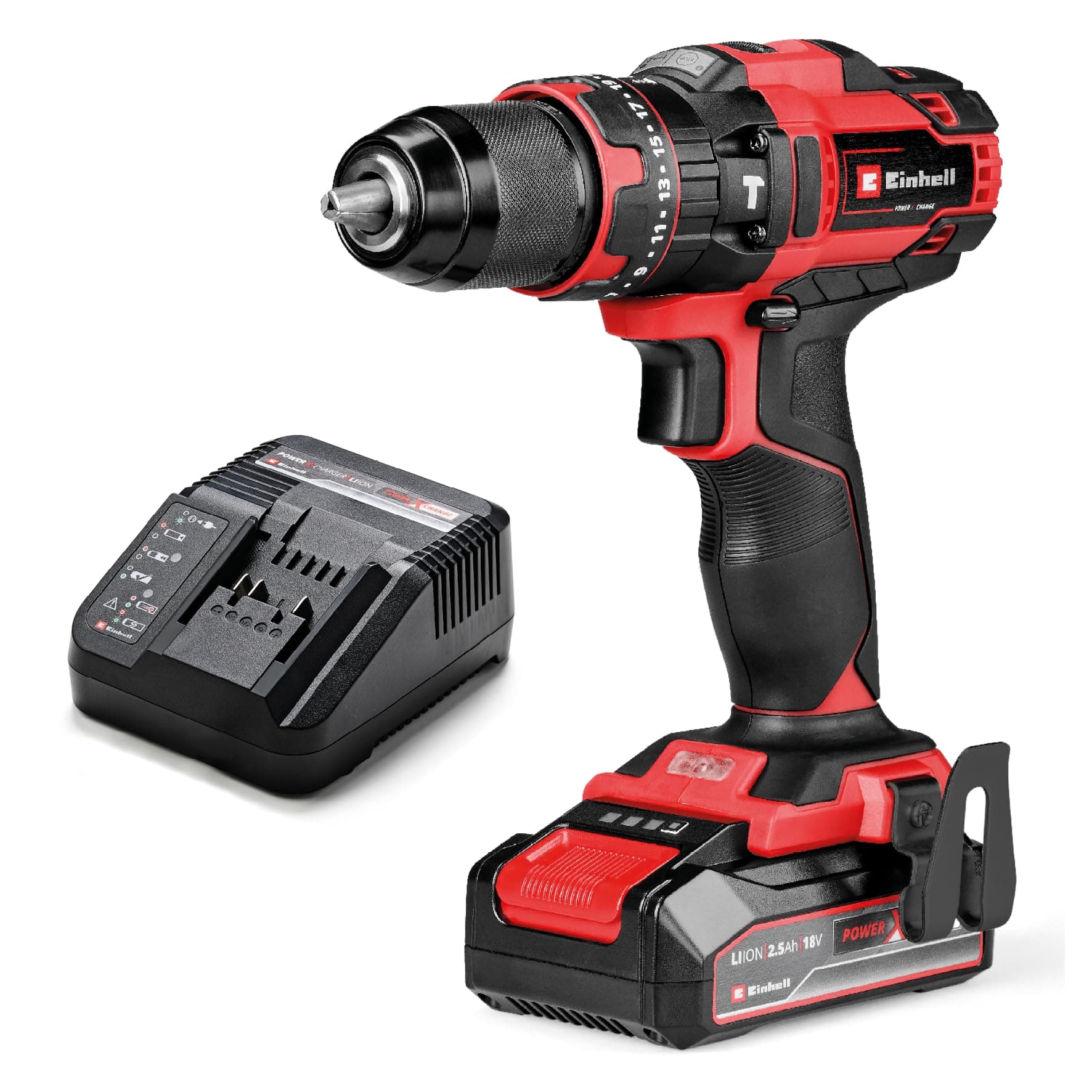 Einhell Perceuse-visseuse à percussion sans fil TE-CD 18/44 Li-i (1 x