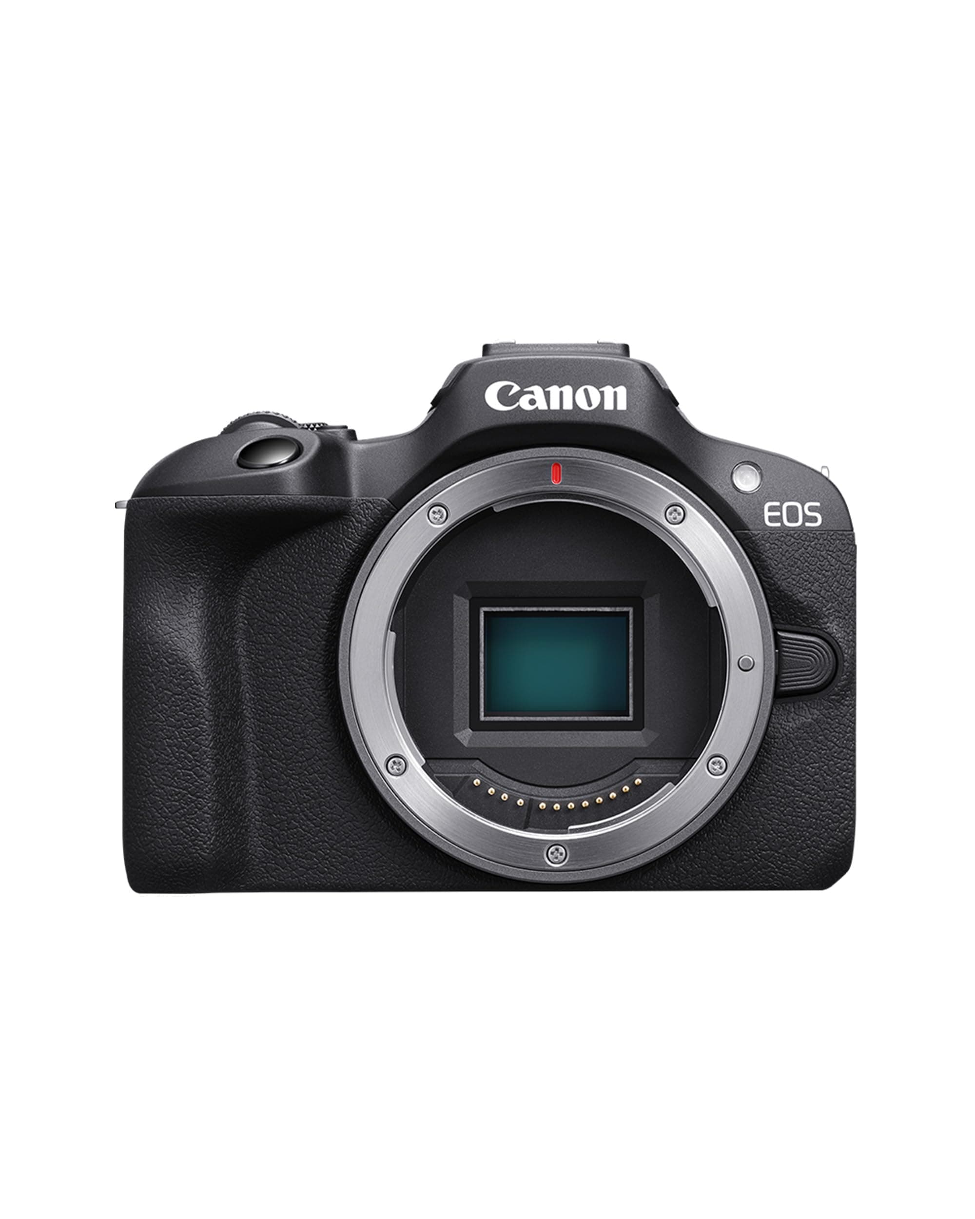 Canon EOS R100 Appareil Photo Hybride Compact à capteur APS-C stabilisé 24M Pixels, Vidéo 4K, Wi-FI, AutoFocus Dual Pixel, boitier Nu Noir
