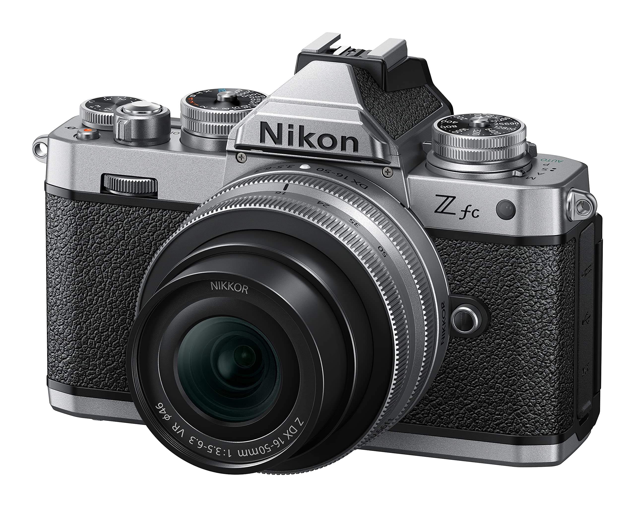 NIKON KIT Z fc + NIKKOR DX Z 16-50 mm VR Série Limitée, appareil photo hybride capteur DX (20,9 MP, 4K/30p, rafale 11 i/s, écran tactile orientable)