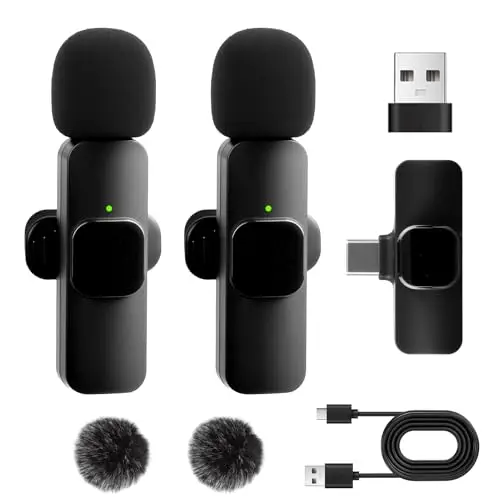 Pretify Micro Cravate Microphone Bluetooth