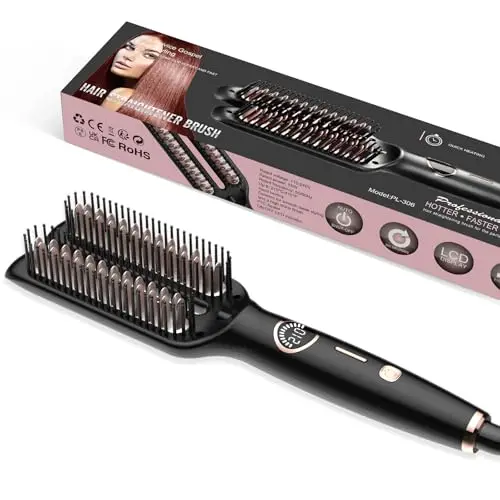 UKLISS Mini Brosse Lissante Portable