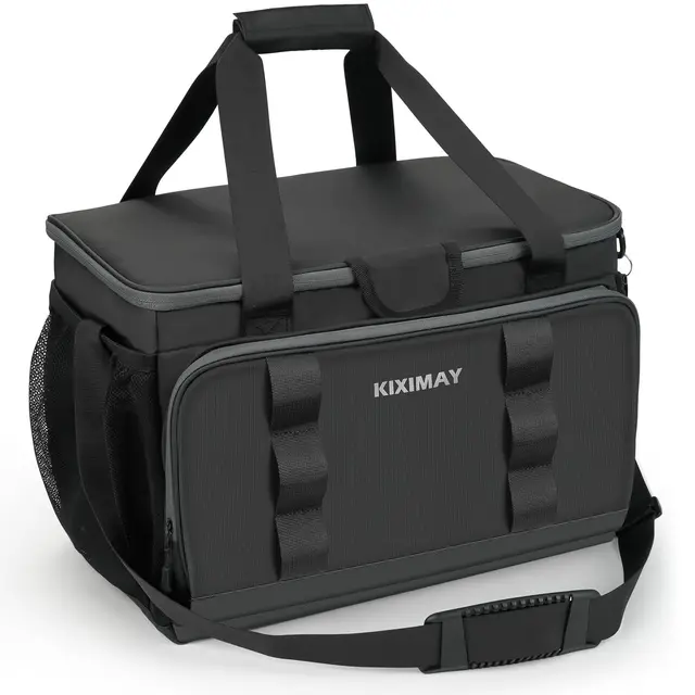 Sac Isotherme Repas 33L Pliable - Grand Format Glaciere Souple Isothermes, Maintient au Frais 24H, Léger et Imperméable pour Pique-Nique, Plage, Voyage, Pêche, Barbecue