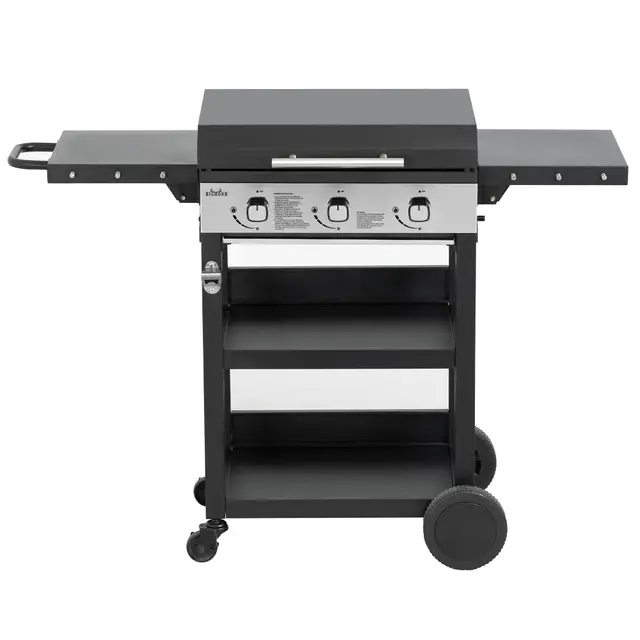 Big Horn Plancha gaz 3 brûleurs