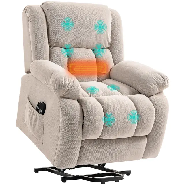 homcom fauteuil releveur electrique