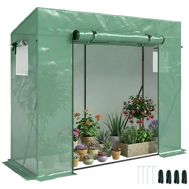 Outsunny Serre de Jardin Verte