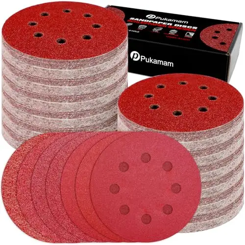 pukamam 140 disques abrasifs 125mm 7