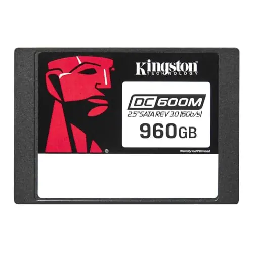 Kingston DC600M SSD 2.5” 960Go (Usage Mixte) Enterprise SATA SSD - SEDC600M/960G